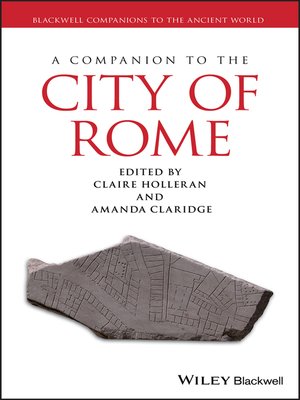 cover image of A Companion to the City of Rome